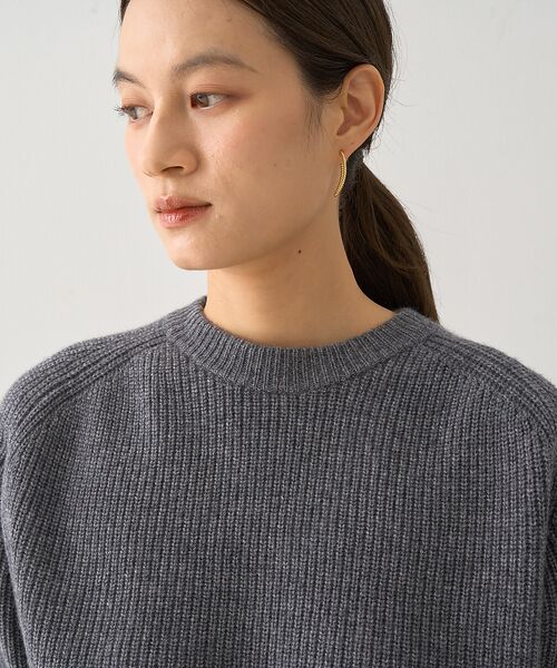 DESIGNWORKS / デザインワークス ニット・セーター | ウールカシミヤショートスリーブニット | 詳細26