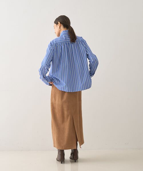 DESIGNWORKS / デザインワークス ロング・マキシ丈スカート | ゴートスエードAラインスカート | 詳細10