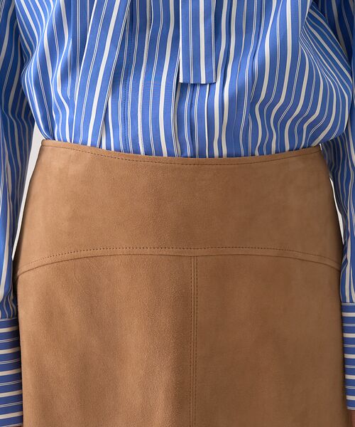 DESIGNWORKS / デザインワークス ロング・マキシ丈スカート | ゴートスエードAラインスカート | 詳細24