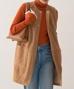 DESIGNWORKS / デザインワークス ベスト | ゴートスエードロングジレベスト