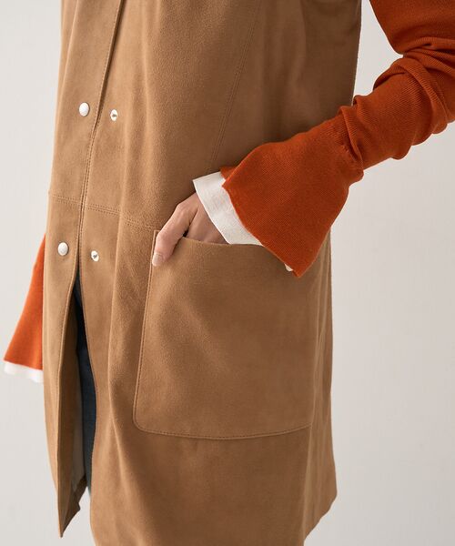 DESIGNWORKS / デザインワークス ベスト | ゴートスエードロングジレベスト | 詳細24