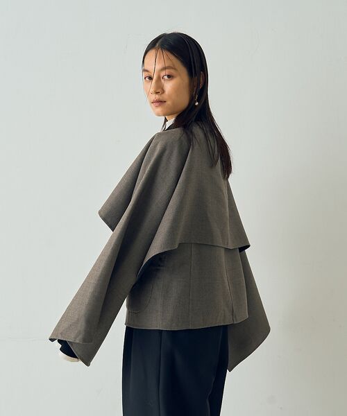DESIGNWORKS / デザインワークス その他アウター | ダブルフェイスケープ＆ベスト | 詳細5