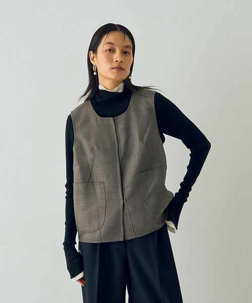 DESIGNWORKS / デザインワークス その他アウター | ダブルフェイスケープ＆ベスト | 詳細7