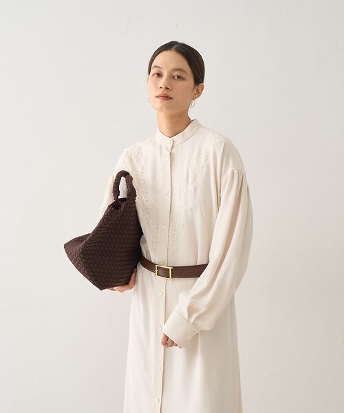 DESIGNWORKS / デザインワークス ワンピース | レースコンビシャツワンピース | 詳細4