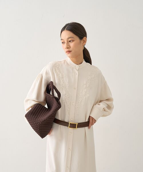 DESIGNWORKS / デザインワークス ワンピース | レースコンビシャツワンピース | 詳細5