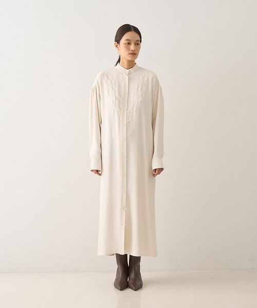 DESIGNWORKS / デザインワークス ワンピース | レースコンビシャツワンピース | 詳細6