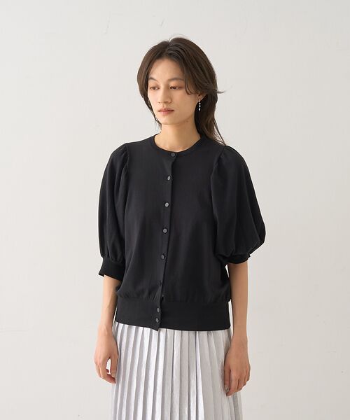 DESIGNWORKS / デザインワークス カーディガン・ボレロ | 袖ギャザーショートカーディガン | 詳細20