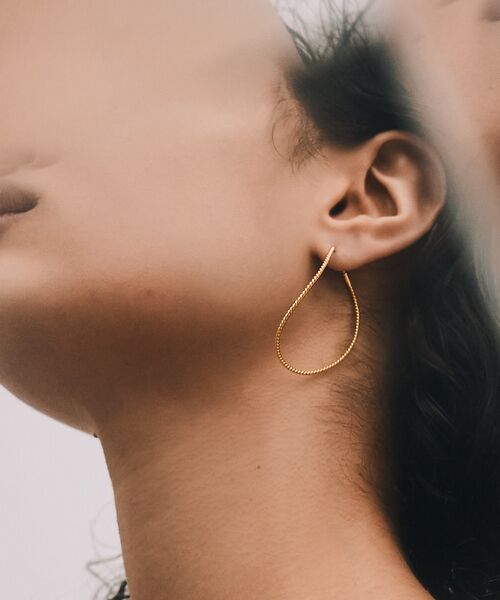 DESIGNWORKS / デザインワークス ピアス・イヤリング | 【BARJEWELLERY/バージュエリー】 TWISTED CONTOUR E | 詳細1