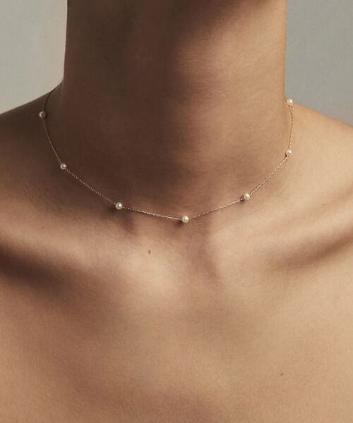 DESIGNWORKS / デザインワークス ネックレス・ペンダント・チョーカー | 【MIZUKI /ミズキ】アコヤパール アジャストチェーンネックレス | 詳細1