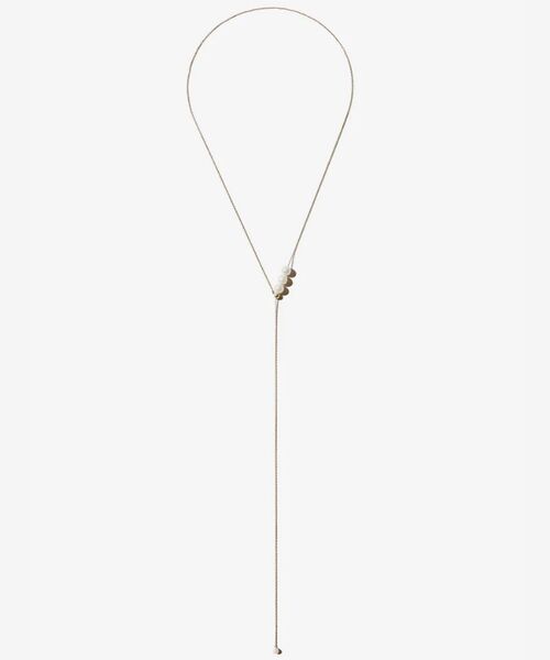 DESIGNWORKS / デザインワークス ネックレス・ペンダント・チョーカー | 【MIZUKI /ミズキ】スリーアコヤパール スライダーネックレス | 詳細1