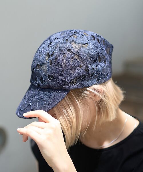 DESIGNWORKS / デザインワークス ハット | 【ENTWURFEIN/エントワフェイン】BELI CAP　レースキャップ | 詳細1