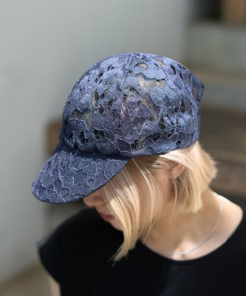 DESIGNWORKS / デザインワークス ハット | 【ENTWURFEIN/エントワフェイン】BELI CAP　レースキャップ | 詳細2