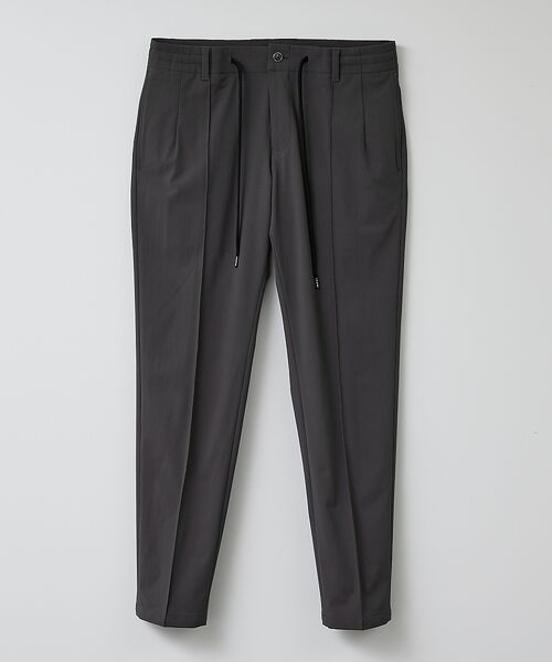 DESIGNWORKS / デザインワークス パンツ | 【360°ストレッチ/イージーケア】 ハイテンション ピンタックパンツ(チャコールグレー)