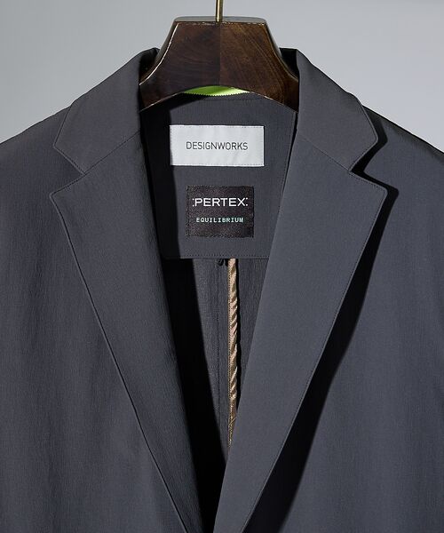 DESIGNWORKS / デザインワークス テーラードジャケット | 【PERTEX(R) EQUILIBRIUM】2B テック ジャケット / 透湿 | 詳細3