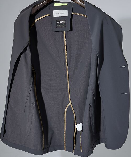 DESIGNWORKS / デザインワークス テーラードジャケット | 【PERTEX(R) EQUILIBRIUM】2B テック ジャケット / 透湿 | 詳細8