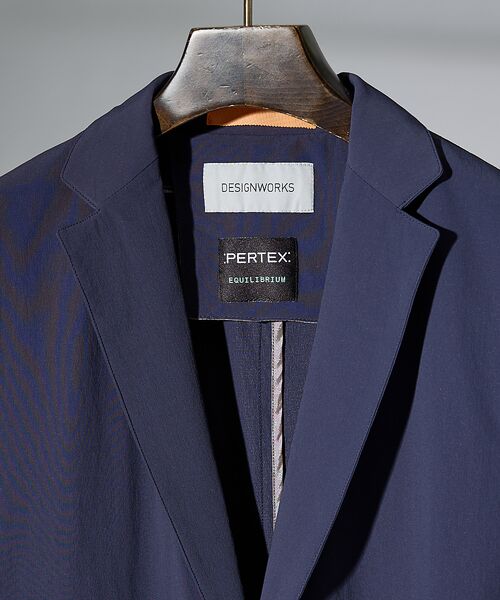 DESIGNWORKS / デザインワークス テーラードジャケット | 【PERTEX(R) EQUILIBRIUM】2B テック ジャケット / 透湿 | 詳細12