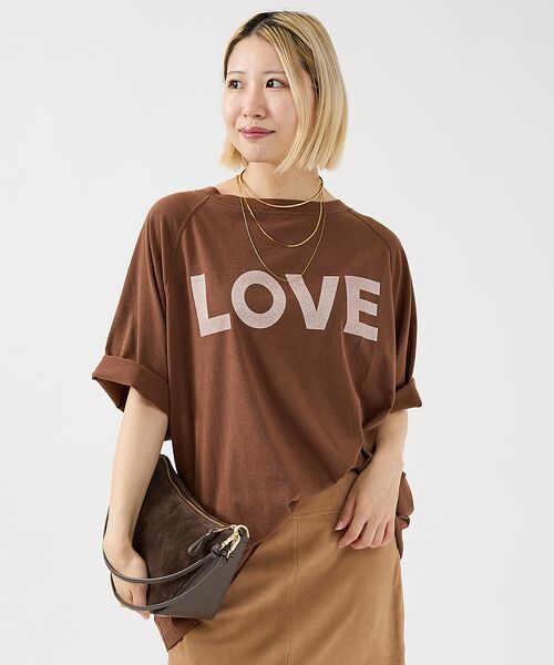 DESIGNWORKS / デザインワークス Tシャツ | 【KATHARINE HAMNETT /キャサリンハムネット 】 HARF SL | 詳細1