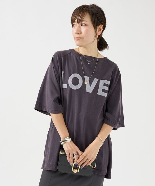 DESIGNWORKS / デザインワークス Tシャツ | 【KATHARINE HAMNETT /キャサリンハムネット 】 HARF SL | 詳細7