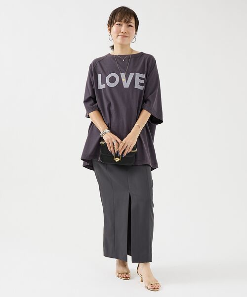 DESIGNWORKS / デザインワークス Tシャツ | 【KATHARINE HAMNETT /キャサリンハムネット 】 HARF SL | 詳細9
