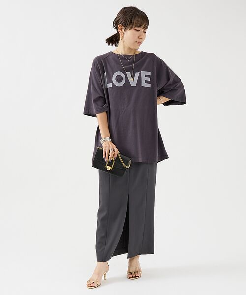 DESIGNWORKS / デザインワークス Tシャツ | 【KATHARINE HAMNETT /キャサリンハムネット 】 HARF SL | 詳細10