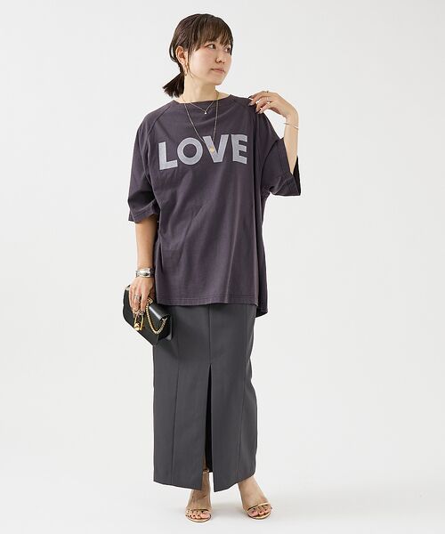 DESIGNWORKS / デザインワークス Tシャツ | 【KATHARINE HAMNETT /キャサリンハムネット 】 HARF SL | 詳細11