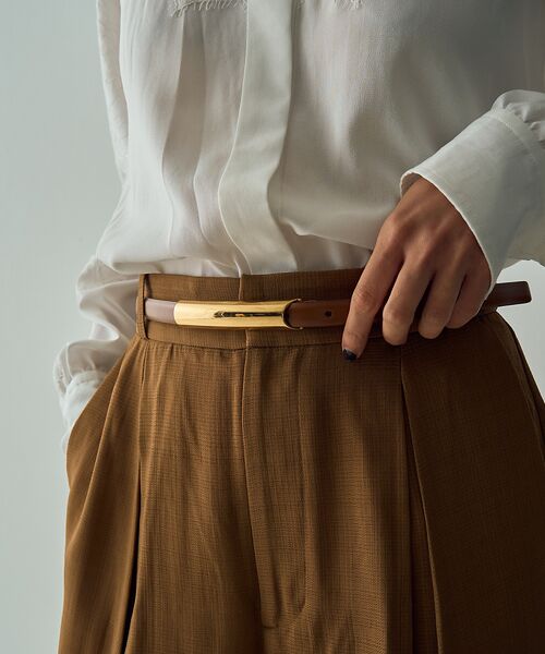 DESIGNWORKS / デザインワークス ベルト・サスペンダー | 【ATELIER AMBOISE/アトリエアンボワーズ】チューブリバーシブルベル | 詳細1