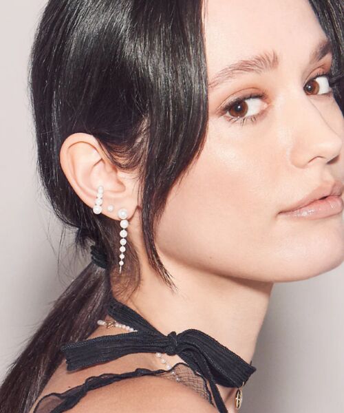 DESIGNWORKS / デザインワークス ピアス・イヤリング | 【MIZUKI/ミズキ 】スモールアコヤパール スタッドピアス | 詳細1