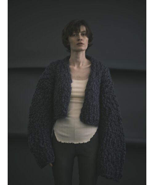 DESIGNWORKS / デザインワークス キャミソール・チューブトップ | 【HAKUJI/ハクジ】Wool rib bra camisole　リブキャミソ | 詳細1