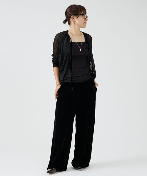 DESIGNWORKS / デザインワークス キャミソール・チューブトップ | 【HAKUJI/ハクジ】Wool rib bra camisole　リブキャミソ | 詳細11