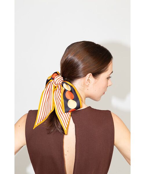 DESIGNWORKS / デザインワークス ヘアアクセサリー | 【MULTITUDES / マルチチューズ】TWILLY　トゥイリー　スカーフ　 | 詳細1