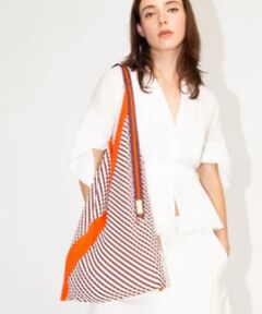 DESIGNWORKS / デザインワークス ショルダーバッグ | 【MULTITUDES / マルチチューズ】Y BAG　プリーツショルダーバッグ