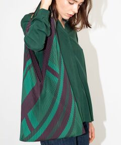 DESIGNWORKS / デザインワークス ショルダーバッグ | 【MULTITUDES / マルチチューズ】Y BAG　プリーツショルダーバッグ