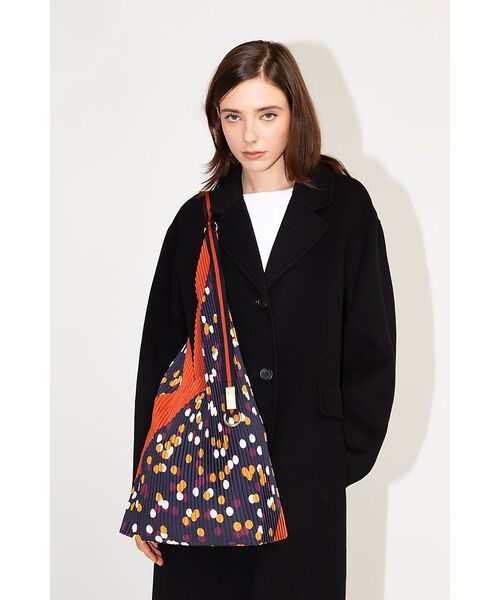 DESIGNWORKS / デザインワークス ショルダーバッグ | 【MULTITUDES / マルチチューズ】Y BAG　プリーツショルダーバッグ | 詳細5