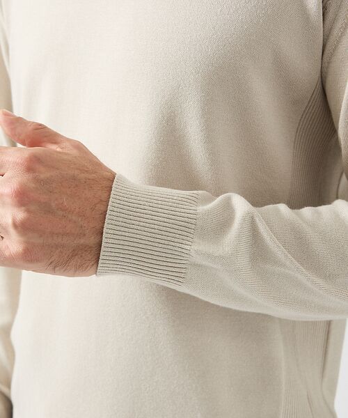 DESIGNWORKS / デザインワークス ニット・セーター | 【カシミアタッチ / 25AWカラー】クルーネック ニット | 詳細6