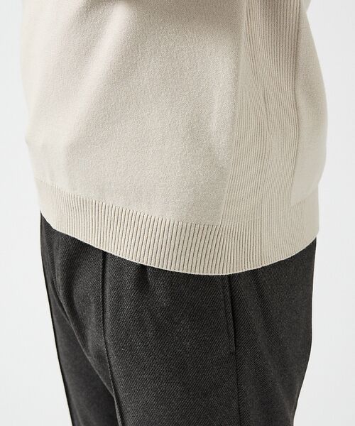 DESIGNWORKS / デザインワークス ニット・セーター | 【カシミアタッチ / 25AWカラー】クルーネック ニット | 詳細7