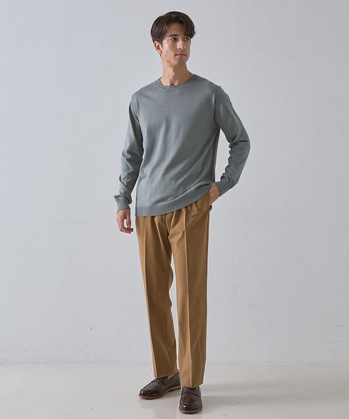 DESIGNWORKS / デザインワークス ニット・セーター | 【カシミアタッチ / 25AWカラー】クルーネック ニット | 詳細12