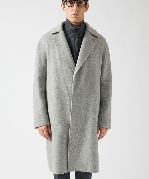 DESIGNWORKS / デザインワークス アウター | Super110's バルカラーコート / リバー仕立て | 詳細10