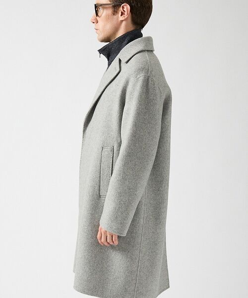 DESIGNWORKS / デザインワークス アウター | Super110's バルカラーコート / リバー仕立て | 詳細11