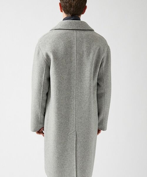 DESIGNWORKS / デザインワークス アウター | Super110's バルカラーコート / リバー仕立て | 詳細12