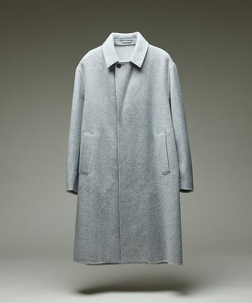 DESIGNWORKS / デザインワークス アウター | Super110's バルカラーコート / リバー仕立て | 詳細2