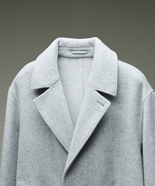 DESIGNWORKS / デザインワークス アウター | Super110's バルカラーコート / リバー仕立て | 詳細3