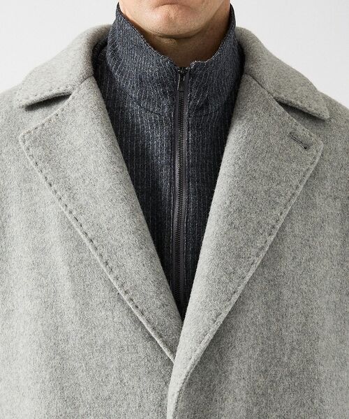DESIGNWORKS / デザインワークス アウター | Super110's バルカラーコート / リバー仕立て | 詳細4