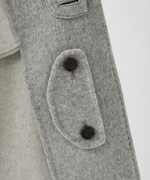 DESIGNWORKS / デザインワークス アウター | Super110's バルカラーコート / リバー仕立て | 詳細9