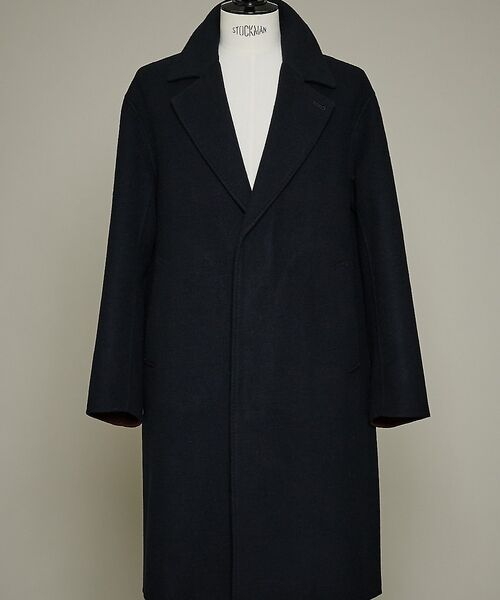 DESIGNWORKS / デザインワークス アウター | Super110's バルカラーコート / リバー仕立て | 詳細15