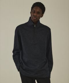 DESIGNWORKS / デザインワークス シャツ・ブラウス | 【スリーピース対応】フリングウール スムースジャージー プルオーバー ジップシャ