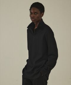 DESIGNWORKS / デザインワークス シャツ・ブラウス | 【スリーピース対応】フリングウール スムースジャージー プルオーバー ジップシャ