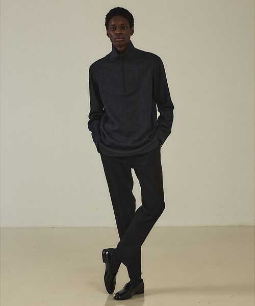 DESIGNWORKS / デザインワークス シャツ・ブラウス | 【スリーピース対応】フリングウール スムースジャージー プルオーバー ジップシャ | 詳細10