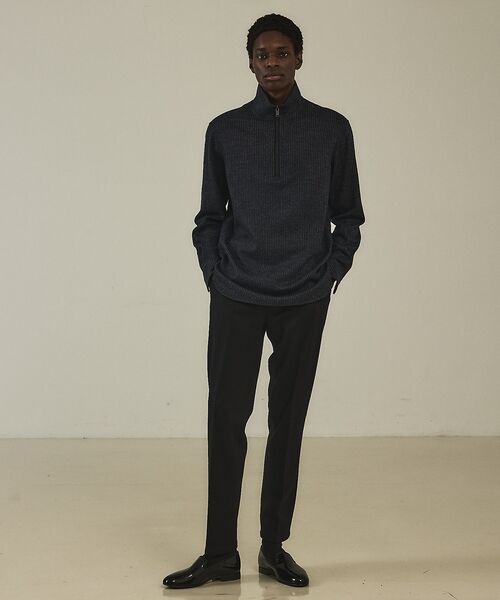 DESIGNWORKS / デザインワークス シャツ・ブラウス | 【スリーピース対応】フリングウール スムースジャージー プルオーバー ジップシャ | 詳細15