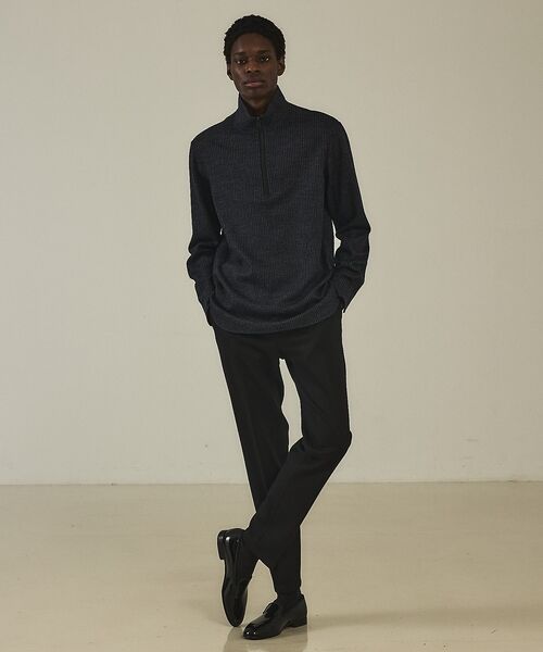 DESIGNWORKS / デザインワークス シャツ・ブラウス | 【スリーピース対応】フリングウール スムースジャージー プルオーバー ジップシャ | 詳細16