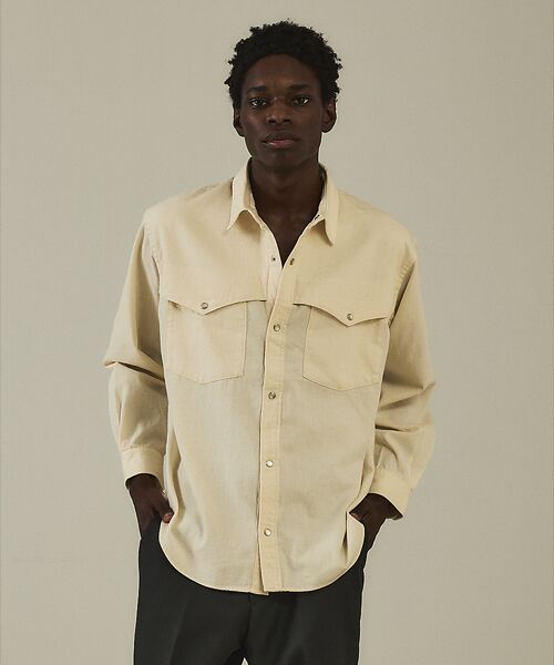 DESIGNWORKS / デザインワークス シャツ・ブラウス | 【ライトオンス】ウエスタン デニムシャツ | 詳細3